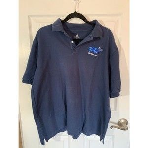 2012 Disney Parks Men’s Blue Polo Shirt Size Extra Large/XL